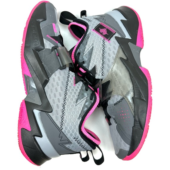 Jordan Why Not Zero.3 CD3003 003 Mens Basketball Shoes Gray Pink Black Size 13 - Picture 5 of 11